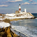 Montauk Lighthouse Winter Bluffs